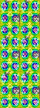 Organik motif arka planı. Raster illüstrasyonu. Çizim kalıbı. Ultraviyole kumaş deseni.