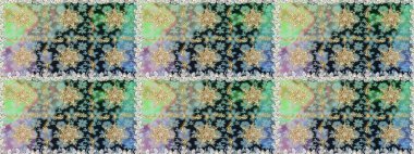 Geleneksel oryantasyon süsü. Klasik klasik klasik arka plan. Kusursuz klasik raster grisi, nötr ve altın desenli.