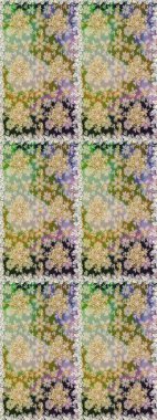 Tarafsız ve bej renklerde altın desenli altın elementler. Barok tarzında duvar kağıdı tasarımı için kusursuz damaske deseni arkaplanı. Süslü raster dekorasyonu.