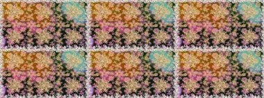 Gri ve bej renklerde altın element. Doku arka planında altın duvar kâğıdı. Damask kusursuz yinelenen arkaplan. Barok tarzında altın çiçekli süs..