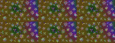 Yeşil ve kahverengi renklerde. Anti-stres için soyut örnek sayfası. Raster illüstrasyonu.