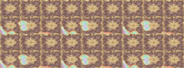 Kahverengi renklerde altın çiçekli eskiz deseni. Altın renkli çizim çizimi. Senin tasarımın için, duvar kağıdı. Raster geometrik arkaplanı.