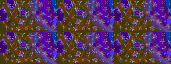 Çiçek deseni. Flower eskiz arka planı. Şatafatlı bahar bahçesi dokusu. Raster illüstrasyonu.