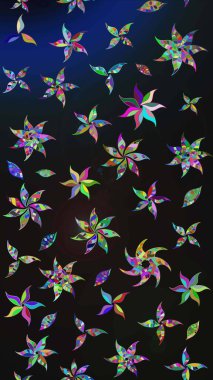 Kartlar, davetiyeler, tarih kartları ve daha fazlası için kullanılabilir. Büyük bir çiçek boyası seti. Raster şirin suluboya çiçek deseni çizimi.