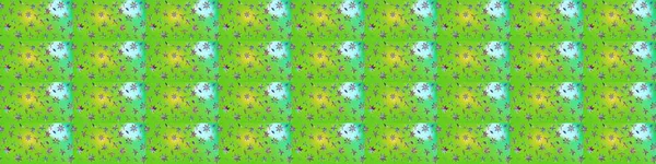 Çiçekli karalama şeklinde Raster çiçek deseni. Yumuşak, bahar çiçekli arka plan. Yeşil ve nötr renkte çiçekler.