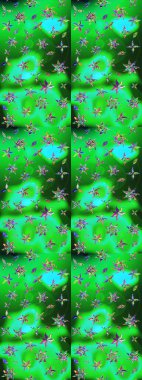 Eskiz klasiği. Raster Şirin kumaş deseni. Renkli Bahar Teması eskiz kalıbı. Düz Çiçek Elementleri Tasarımı.