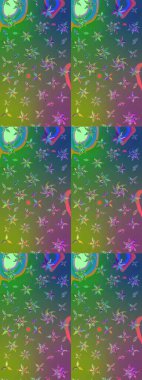 Raster Güzel kumaş deseni. Çiçek arkaplan ile soyut zarafet çizim deseni.