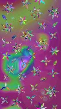 Raster Güzel kumaş deseni. Çiçek arkaplan ile soyut zarafet çizim deseni.