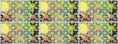 Tarafsız ve bej renklerde altın desenli altın elementler. İslam tasarımı. Çiçek kiremitleri. Raster altın tekstil baskısı. Kusursuz desenli oryantal süs.