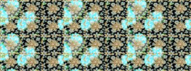 Paisleys zarif çiçek desenli arkaplan duvar kâğıdı çizimi. Klasik stil, güzel 3D çizgili sanat eseri. Tarafsız ve siyah desenli çiçek yaprakları ve süslemeleri..