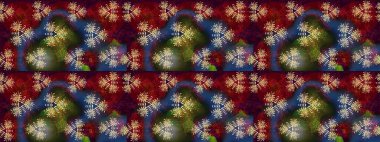 Düz Çiçek Elementleri Tasarımı. Renkli Bahar Teması eskiz kalıbı. Kahverengi ve kırmızı renkte çiçekler. Sevimli çiçek raster deseni.