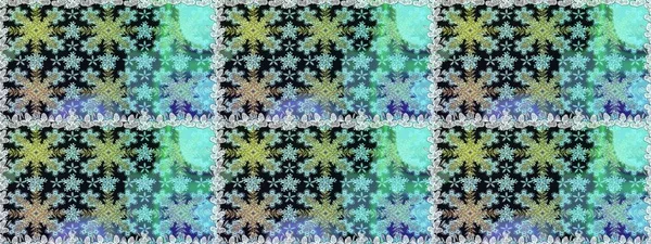 Noel, kar tanesi, yeni yıl. Mavi ve nötr renklerde altın rengi ve altın elementler. Mavi ve nötr renklerde altın elementlerle kusursuz klasik desen.