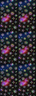 Klasik çiçek desenli. Yumuşak fayans. Yumuşak pamuk tasarımı. Raster 'ın taze dokusu. Paketleme, tekstil, duvar kağıdı için çiçek arkaplanı.