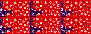 Yumuşak pamuk tasarımı. Paketleme, tekstil, duvar kâğıdı için çiçek eskizi. Yumuşak fayans. Raster 'ın taze dokusu. Klasik çiçek deseni.