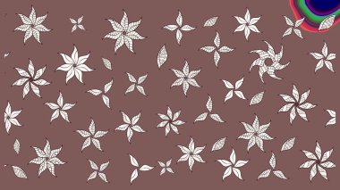 Karalama elementleri. Çizim çiçek deseni duvar kağıdı, web sitesi arka planı, ambalaj kağıdı, davetiye, broşür, afiş veya web sitesi için kullanılabilir. El çizimi Raster illüstrasyonu.