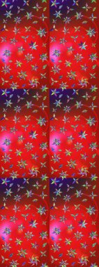 Egzotik çiçekler, kırmızı ve kahverengi renkler üzerine botanik, parlak klasik doğa. Klasik tropikal doğal elementlerin suluboya seti. Raster illüstrasyonu.