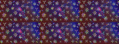 Dekorasyon ve tasarım için güzel bir desen. Moda baskısı. Suluboya çizim kalıbı. Çiçeğin suluboya çizimlerinin mükemmel deseni. Eski.