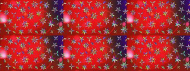 Zarif, parlak ve eskiz kırmızı ve mor çiçek desenli tasarım. Sabıka baskıları, bebek kıyafetleri, duvar kâğıtları, paket kutuları vb..