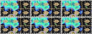 Çiçek deseni. Duvar kâğıdı barok, İspanyol kumaşı. Kusursuz raster arka plan. Kahverengi ve bej renklerde altın elementler. Şekil grafik deseni.