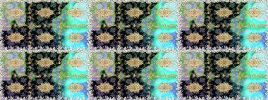 Çiçek deseni. Duvar kâğıdı barok, İspanyol kumaşı. Kusursuz raster arka plan. Kahverengi ve bej renklerde altın elementler. Şekil grafik deseni.