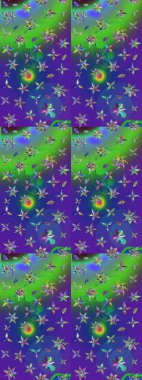 Çizim çiçek deseni duvar kağıdı, web sitesi arka planı, ambalaj kağıdı, davetiye, broşür, afiş veya web sitesi için kullanılabilir. El çizimi Raster çizimi. Karalama elementleri.