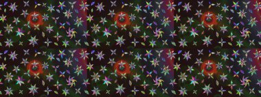 Raster suluboya çiçek deseni, narin çiçekler, çiçekler, tebrik kartı şablonu. Güzel kumaş deseni.