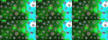 Raster illüstrasyonundaki çiçek desenli çizim. Renkli çiçekler. Renkli Yaz Temalı eskiz kalıbı. Düz Çiçek Elementleri Tasarımı.