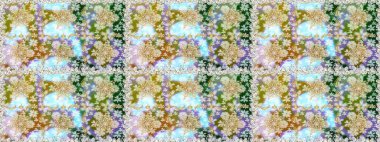 Doğulu stil altın deseni altın elementlerle birlikte nötr ve bej renklerde arabesliyor. Raster altın desen. Kusursuz kıvırcık saçlar..