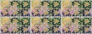 Kusursuz altın desen. Gri ve nötr renklerde altın desenler ve altın elementler. Raster doğulu süsü.