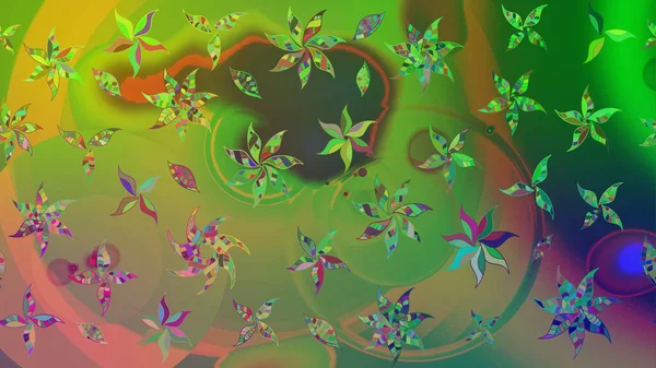 Simple cute pattern in small-scale flowers. Raster illustration. Floral sketch background for textile or book covers, manufacturing, wallpapers, print, gift wrap and scrapbooking.