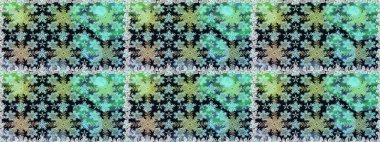 Dekoratif simetri arabesk. Altın maviye ve nötr renklere. Kusursuz ortaçağ çiçek deseni. Doğum günü kartı, davetiye ya da afiş için iyidir. Raster illüstrasyonu.