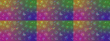 Raster illüstrasyonu. Tomurcukları papatya çiçekleri olan sevimli bir çiçek deseni. Miles Fleur, süslü püslü bir süs. Kumaş, tekstil, duvar kağıdı baskısı için. Eski usul. Taslak arkaplan.