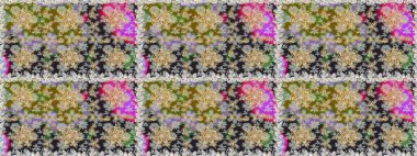 Gri ve nötr renklerde altın elementler. Barok tarzında kusursuz bir doğulu süsü. Geleneksel klasik raster altın pürüzsüz desen.