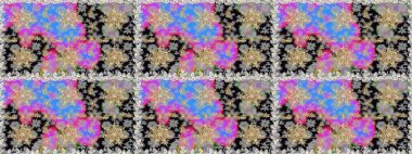 Kusursuz klasik raster altın desenli. Gri ve nötr renklerde altın elementlerle kusursuz desen. Raster illüstrasyonu. Geleneksel oryantasyon süsü. Klasik vintage arkaplan.