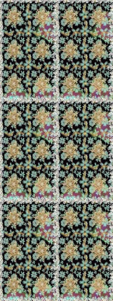 Tarafsız ve siyah renklerde kusursuz desen. Doğu tarzı arabesk tarzında altın elementler. Kusursuz altın desenli bukleler. Raster altın pürüzsüz desen.