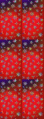 Nazik romantik baskı. Tatil havası. Bahar mevsimi. Raster güzel bir çiçek deseni çiziyor..