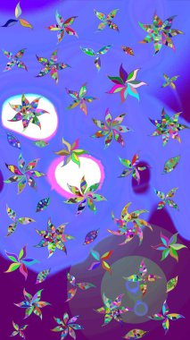 Şekil verilmiş çiçeklerle eskiz deseni. Çiçek deseni duvar kağıdı, desen dolguları ve web sayfası arka planı için kullanılabilir. Süslü zentangle çizim dokusu, soyut çiçeklerle süslenmiş..