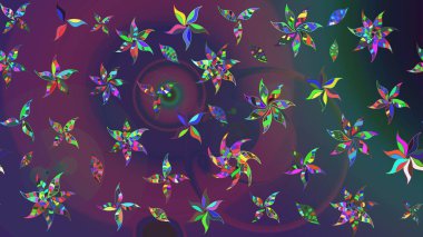 Tekstil veya kitap kapakları, imalat, duvar kağıtları, baskı, hediye paketi ve yapıştırma kitabı için çiçek eskizi geçmişi. Raster illüstrasyonu. Küçük ölçekli çiçeklerdeki basit sevimli desen.