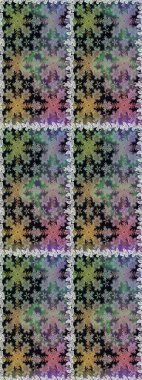 Klasik klasik klasik arka plan. Kusursuz klasik raster altın desenli. Gri ve nötr renklerde altın elementlerle kusursuz desen. Raster illüstrasyonu. Geleneksel oryantasyon süsü.