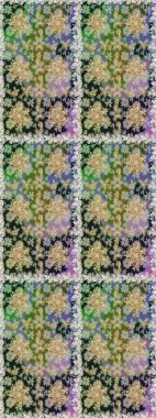 Gri ve nötr renklerde altın desenler ve altın elementler. Raster oryantal süs. Kusursuz altın desen.