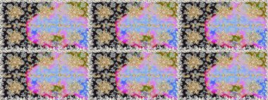 Geleneksel oryantasyon süsü. Klasik klasik klasik arka plan. Kusursuz klasik raster grisi, nötr ve altın desenli.