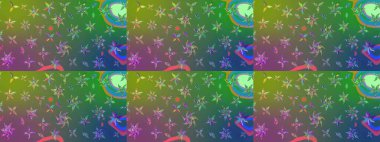 Raster Güzel kumaş deseni. Çiçek arkaplan ile soyut zarafet çizim deseni.