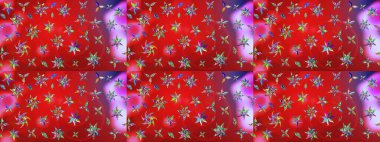 Suluboya desenli çiçek deseni. Dekorasyon ve tasarım için güzel bir desen. Çiçeğin suluboya çizimlerinin mükemmel deseni. Ton halinde. Moda yazdırma.