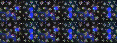 Çiçekli çiçek deseni, suluboya. Gri ve mavi renkli çiçekler. Renkli bahar temalı eskiz kalıbı. Düz Çiçek Elementleri Tasarım Raster illüstrasyonu.