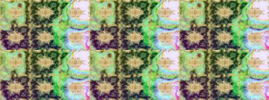 Yeşil renkte desen. Raster Golden Mehndi eskiz kalıbı. Kına dövmeli süs çiçekleri, altın çıkartmalar, mehndi ve yoga tasarımı, kartlar ve parmak izleri..