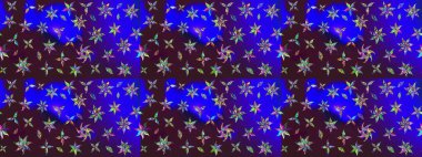 Tony 'nin kumaş kalıbını çiz. Küçük çiçekteki sevimli çiçek deseni. Modaya uygun kumaş deseni. Raster illüstrasyonu.