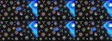 Çocuk stili. Düz Çiçek Elementleri Tasarımı. Renkli Bahar Teması eskiz kalıbı. Çiçekli çizim raster arkaplanı.