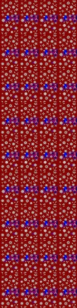 Suluboya çiçekli çiçek deseni. Kırmızı ve nötr renklerde Asya tekstil tarzında. Raster illüstrasyonu.