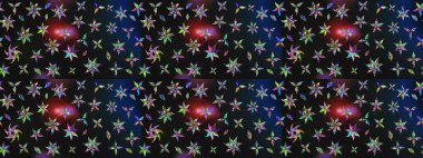 Eskiz Vintage Çiçek Deseni. Raster Kalça dokusu deseni.