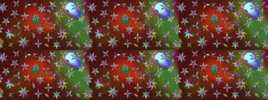 Raster güzel bir çiçek deseni çizmiş. Bahar mevsimi. Tatil havası. Nazik romantik baskı.